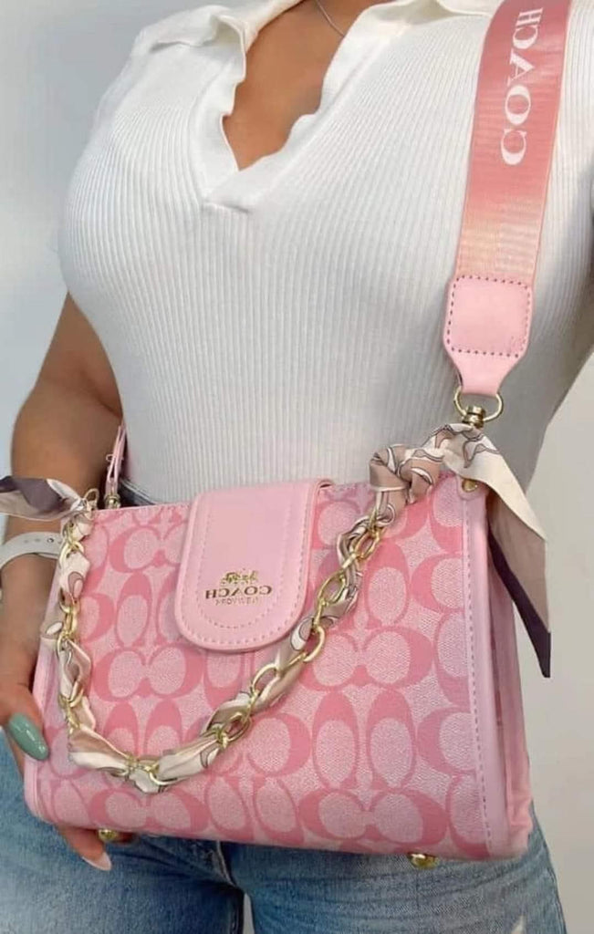 Womens Coach pink Signature Wyn Cross-Body Bag | Harrods # {CountryCode}